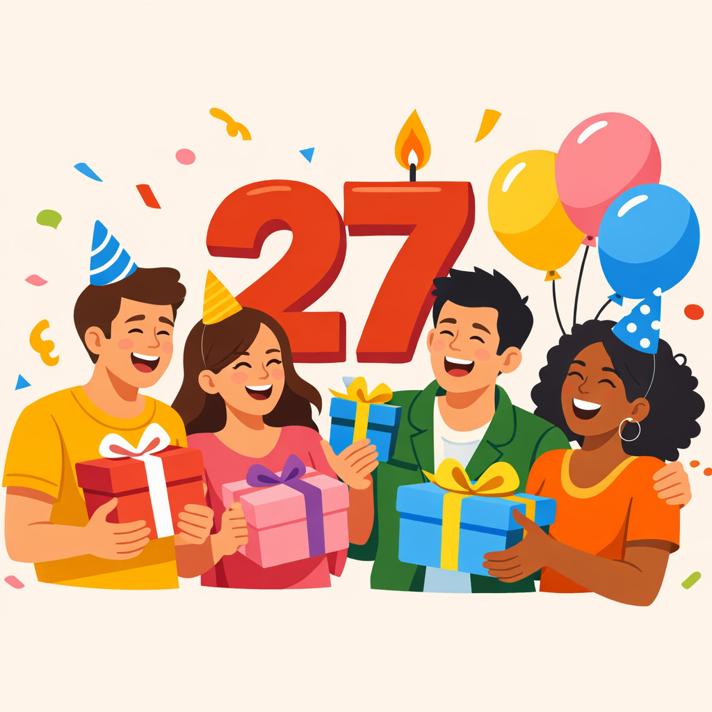 27th birthday wishes for everyone