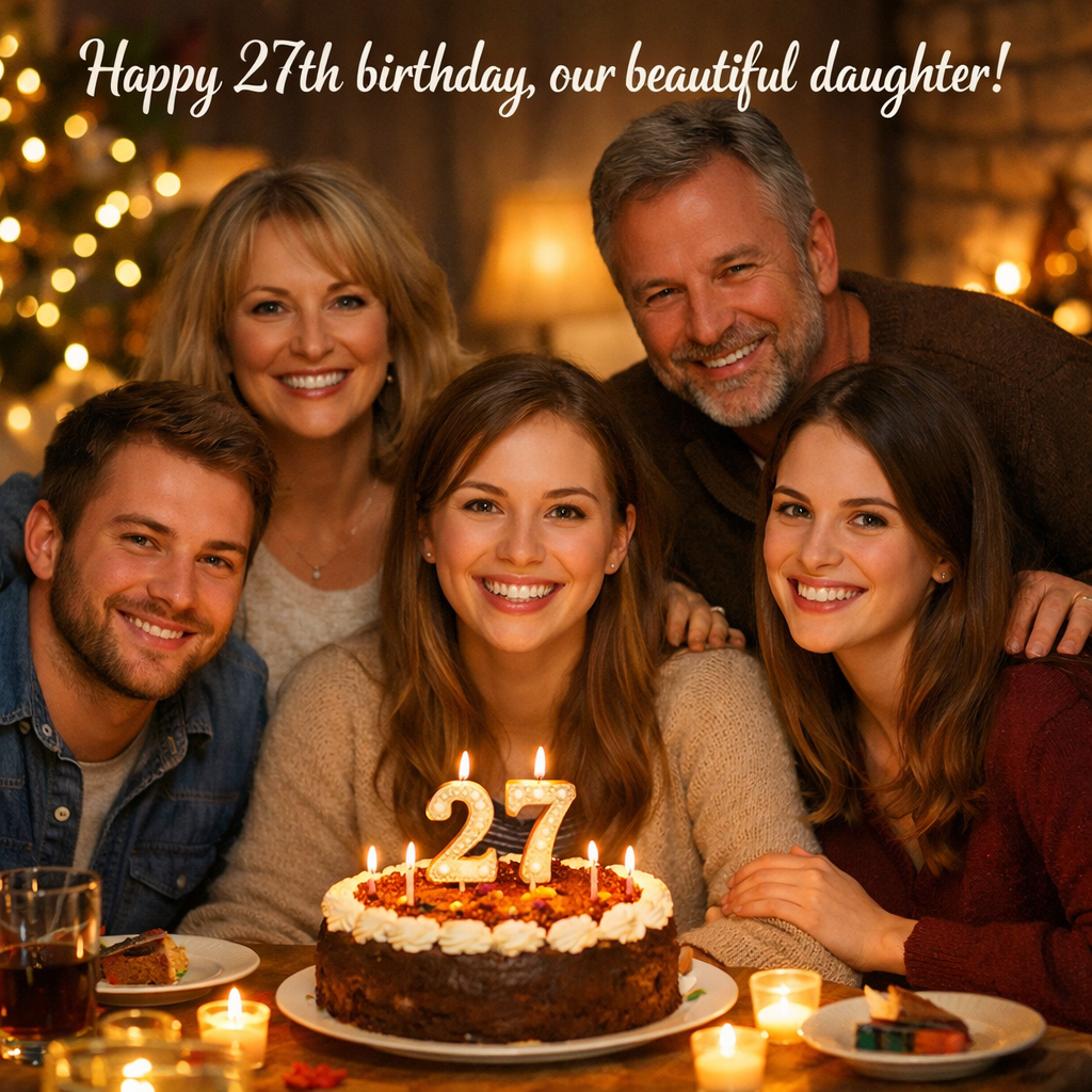 happy 27th birthday my beautiful daughter