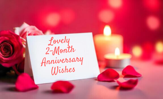 Lovely 2 month anniversary wishes