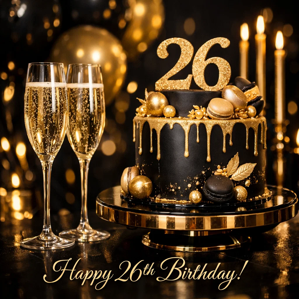 heartfelt 26th birthday wishes