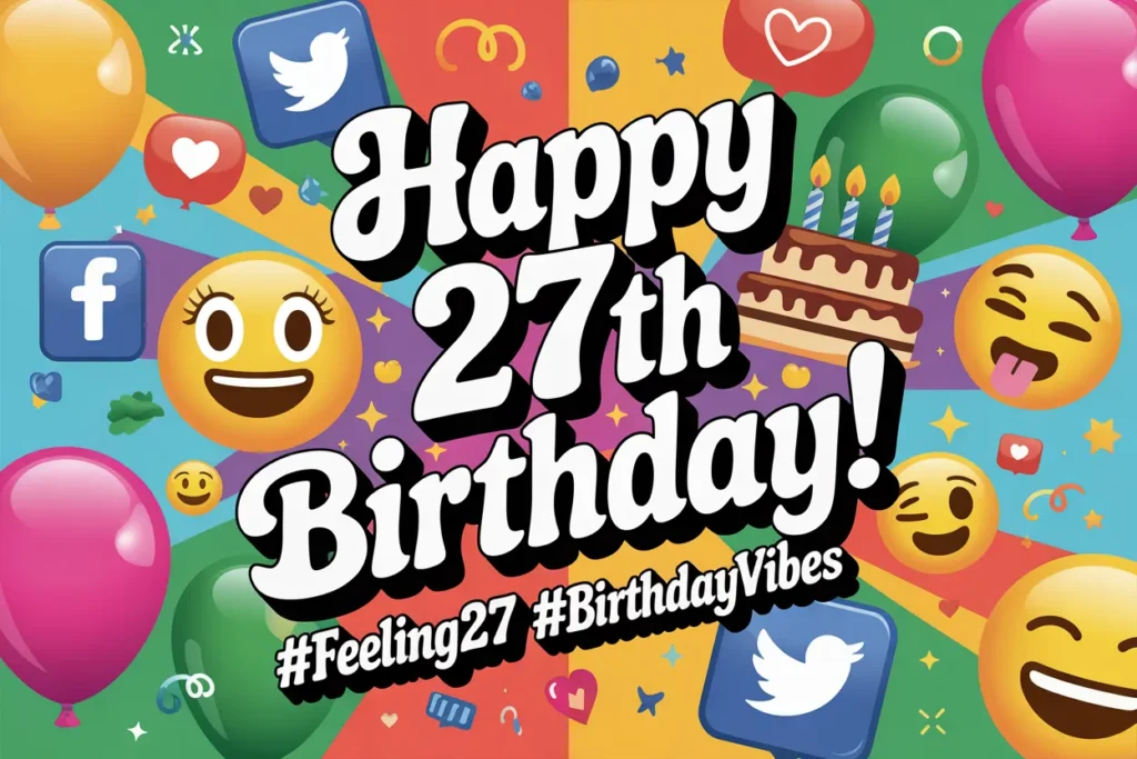 feeling 27 happy 27th birthday vibes