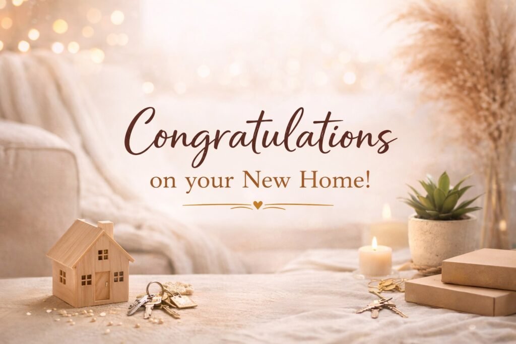 congratulations wishes for new home