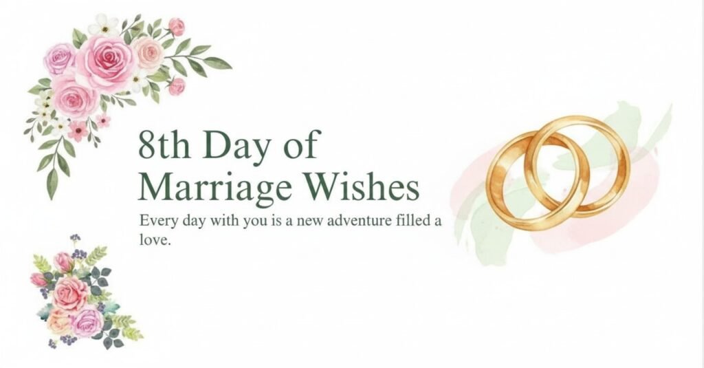 8th day of marriage wishes