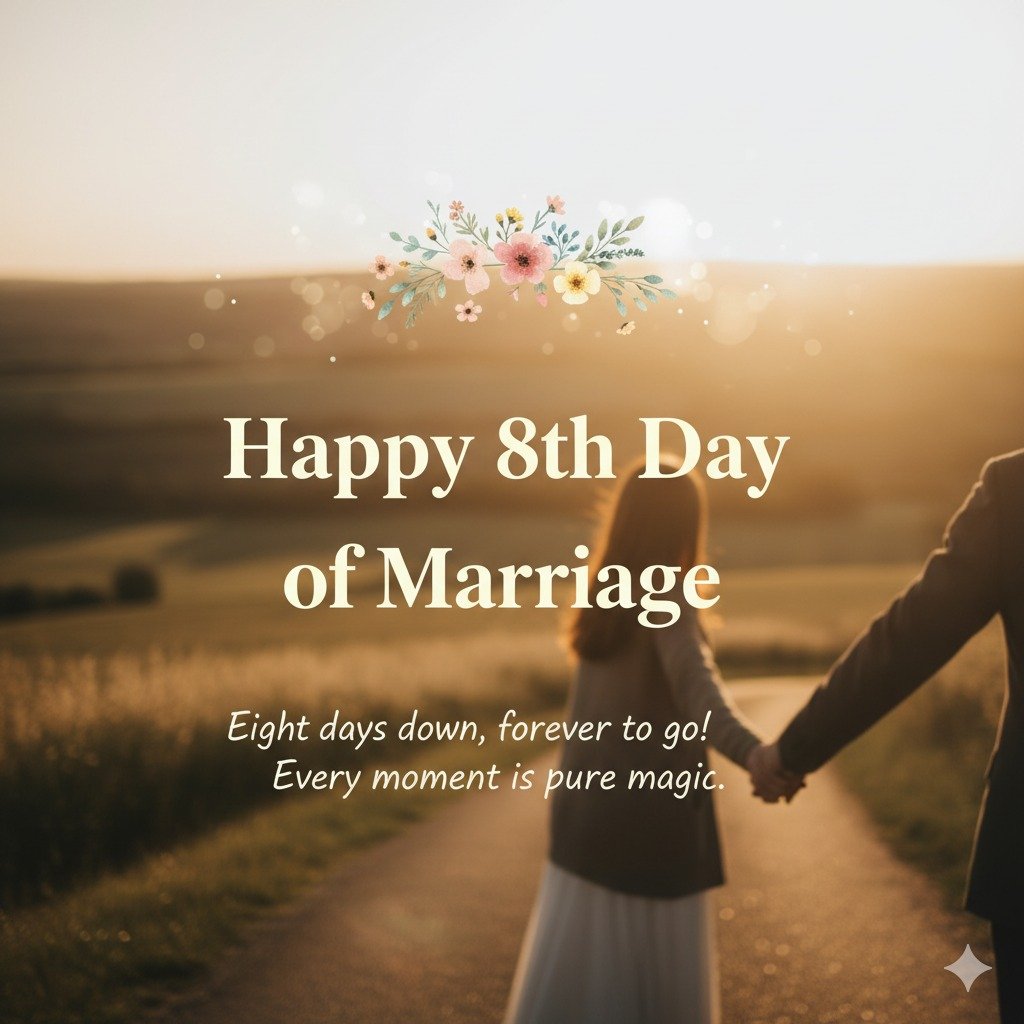 8th day of marriage wishes