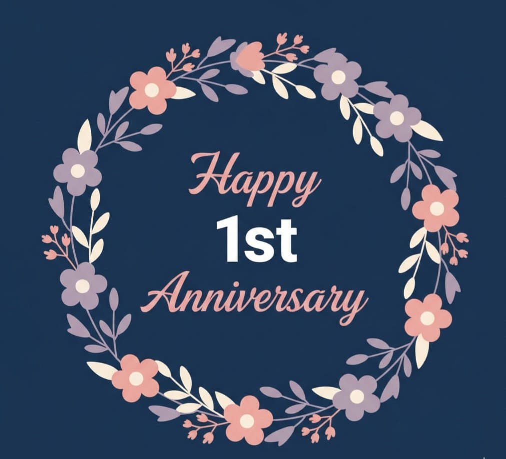 1st anniversary wishes