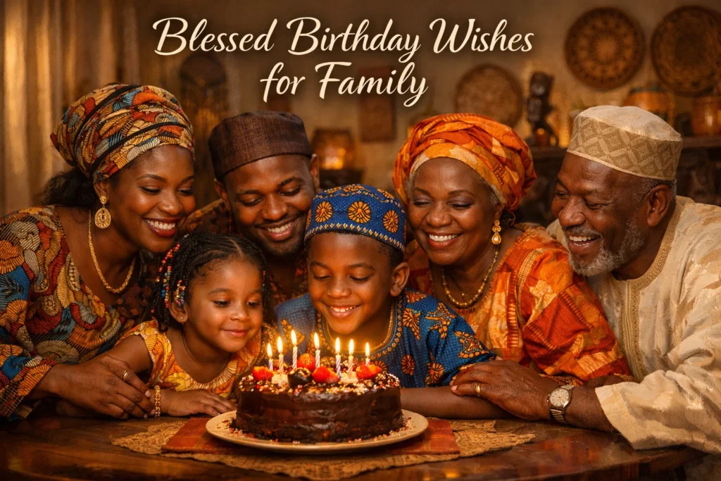 Happy african birthday wishes for family
