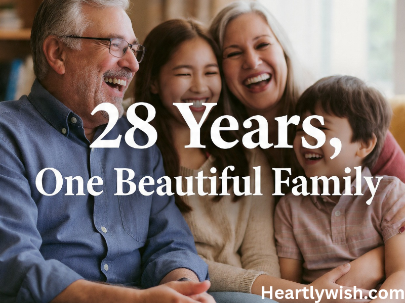 Heartfelt 28th Anniversary Wishes: Celebrate 28 Years of Love