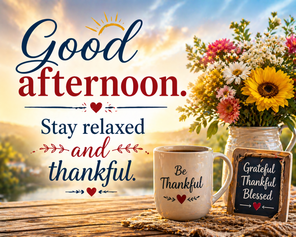 Good Afternoon Quotes for American Friday