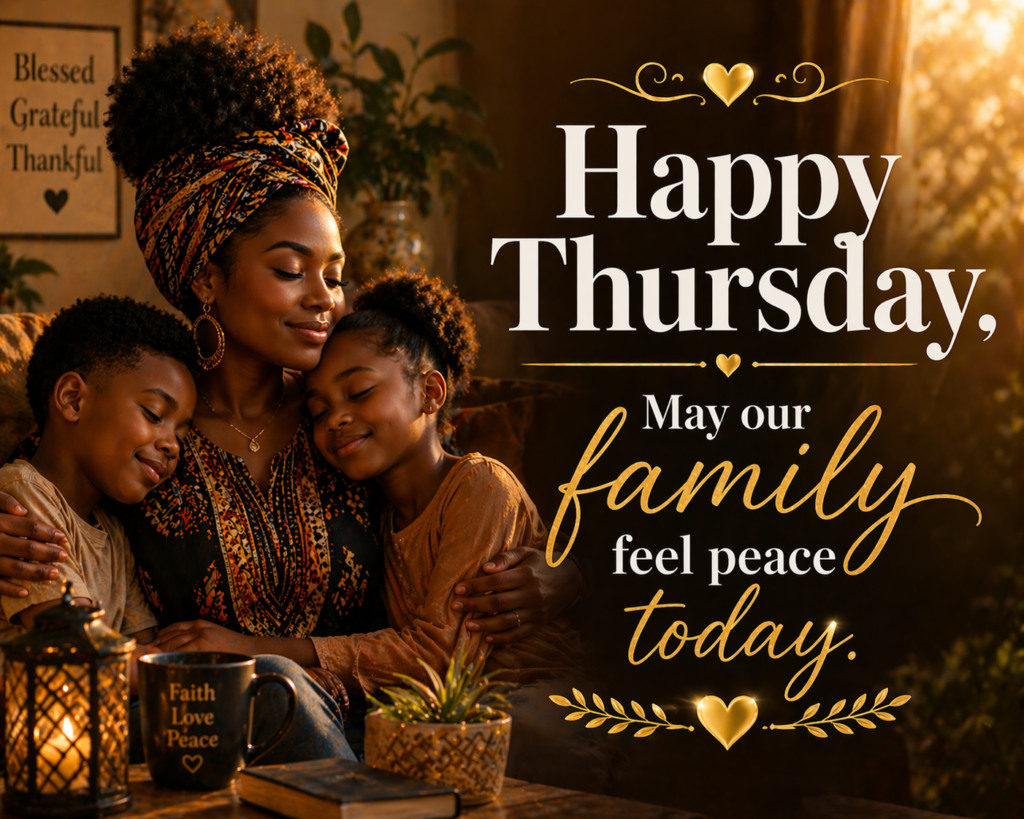 American Thursday Wishes & Prayers for Family