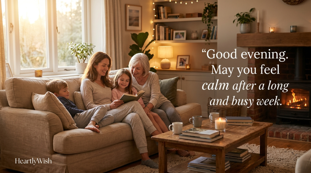 Evening Quotes for American Saturday Blessings