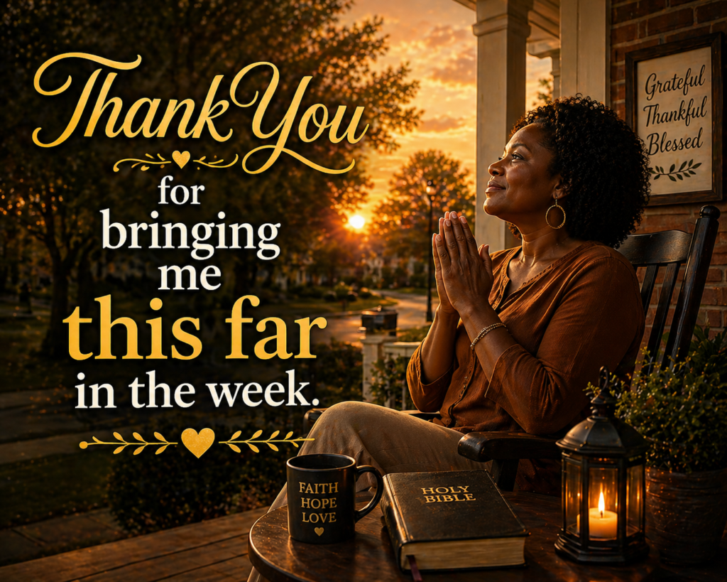 Final Prayer for Thursday