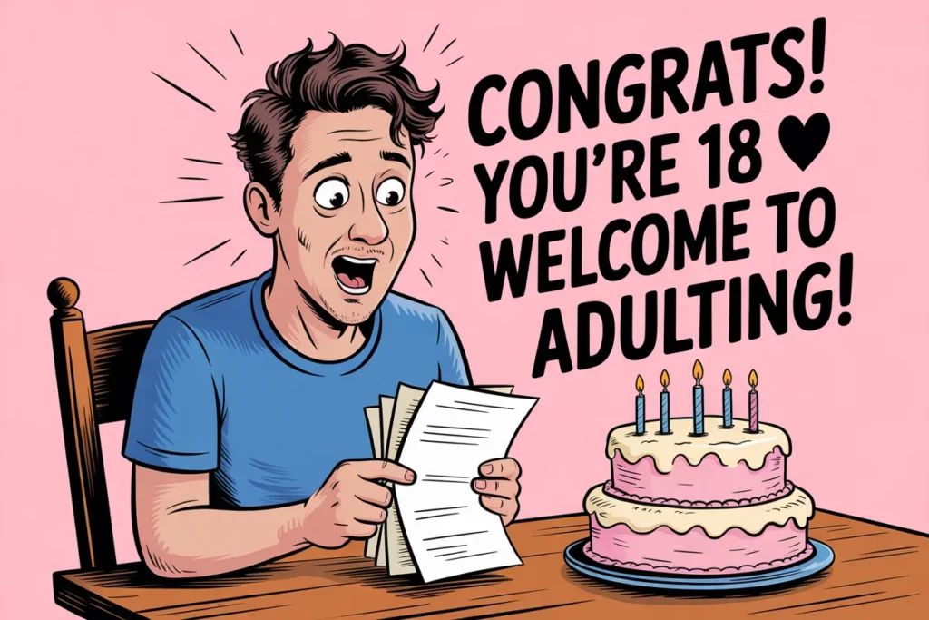 funny 18th birythday wishes