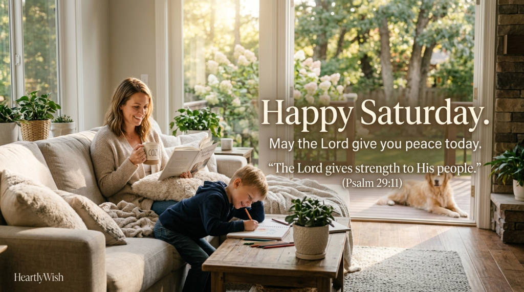 Inspiring Bible-Based Saturday Blessings