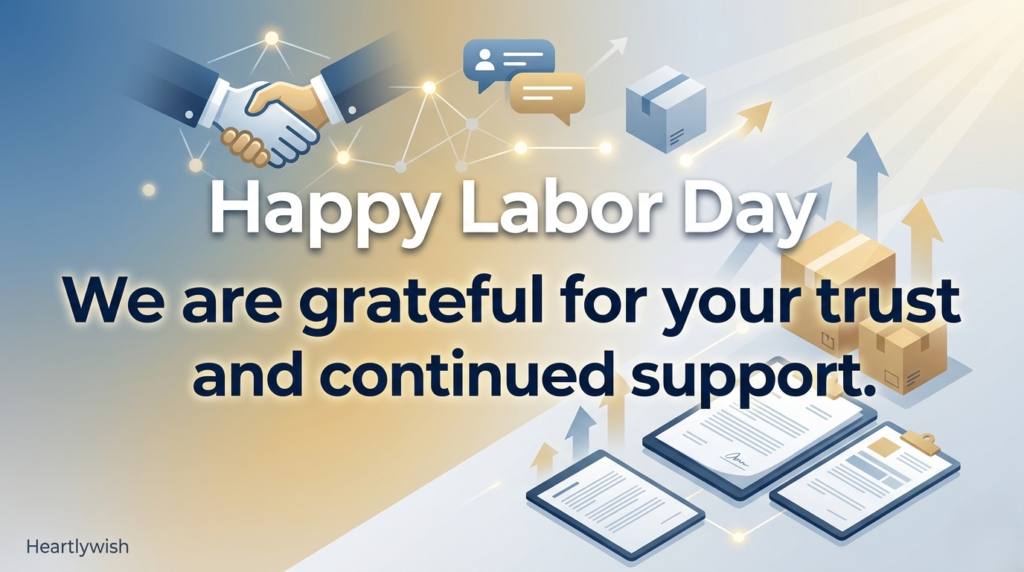 Labor Day wishes for Customers