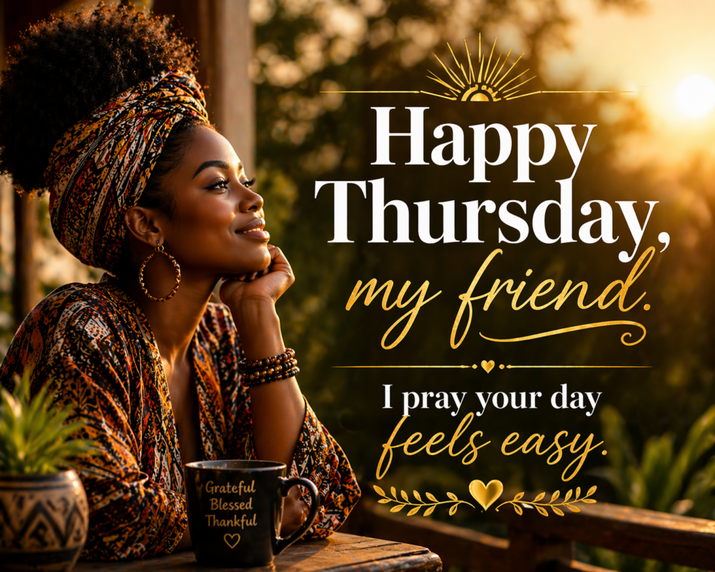 Thursday Wishes & Prayers for Friends