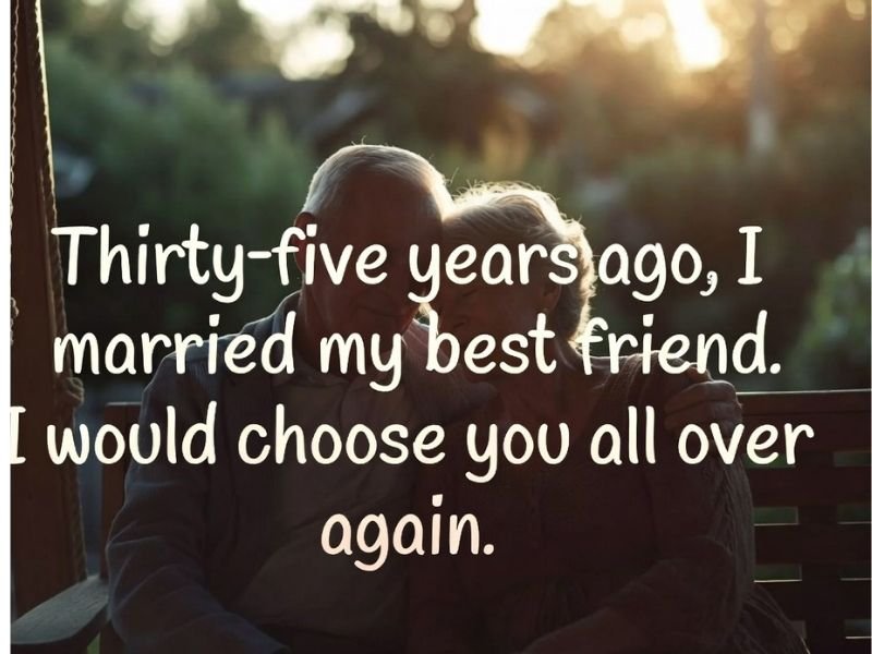 Heartfelt 35th Anniversary Wishes, Messages & Quotes for Couples
