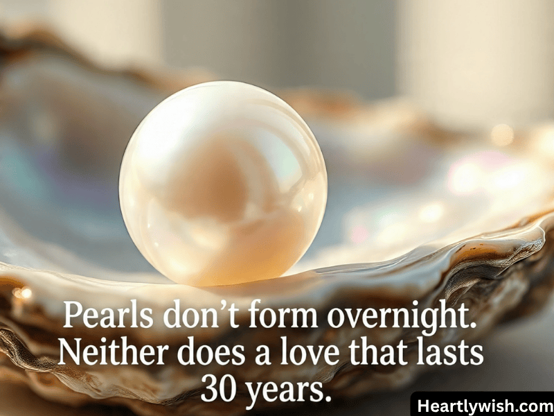 Heartfelt 30th Anniversary Wishes: Powerful 30th-Year Messages