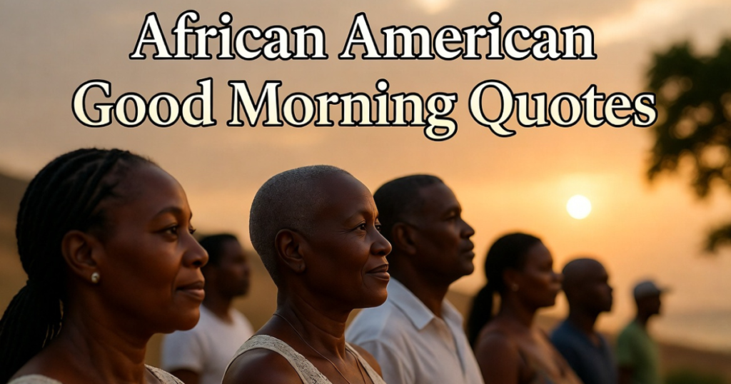 African American Good Morning Quotes You’ll Truly Love