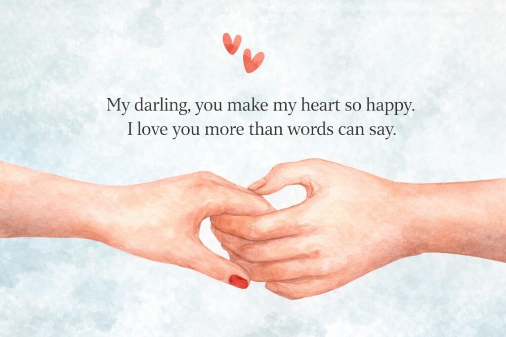 love message for her