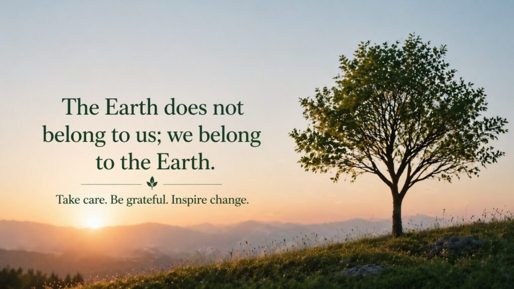 earth day quotes