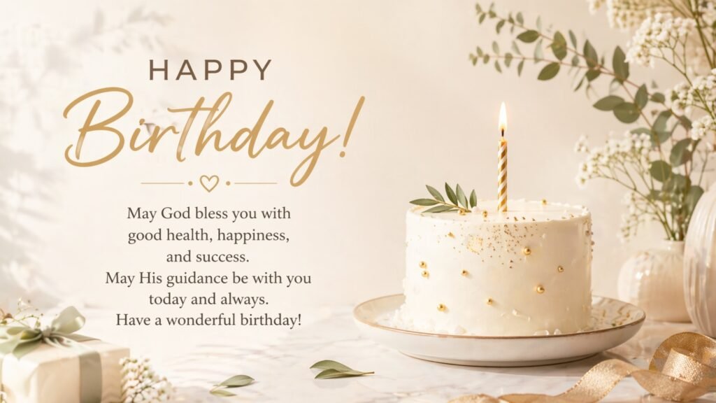 happy birthday prayer