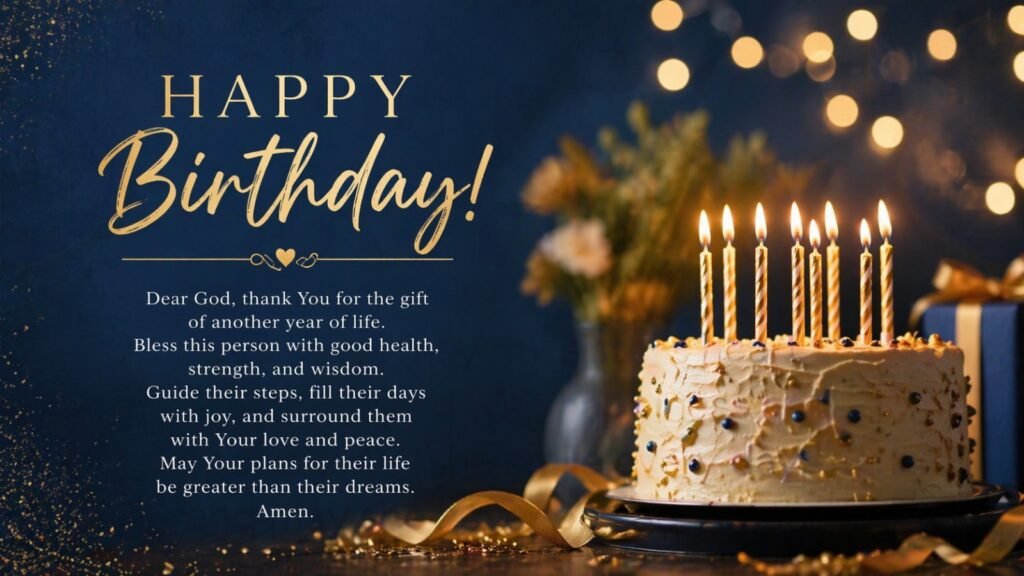 birthday prayer and blessing