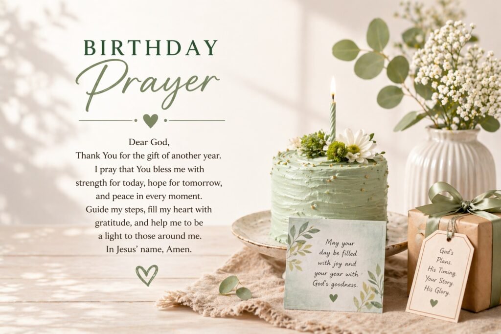 birthday prayer and blessing