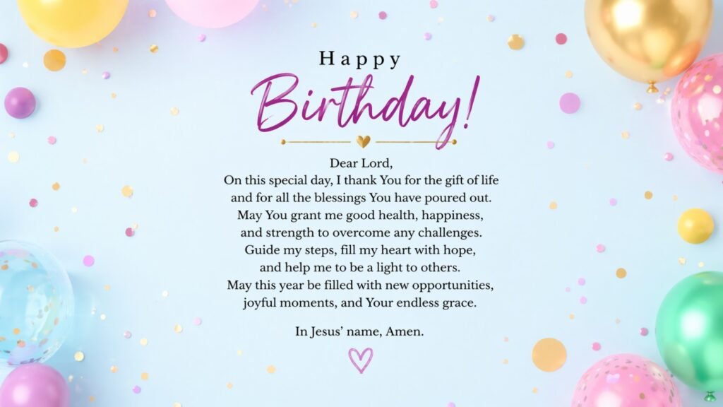 happy birthday blessing