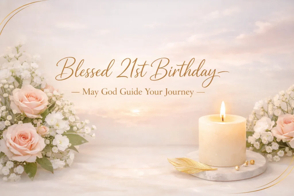 religious 21th birthday wishes
