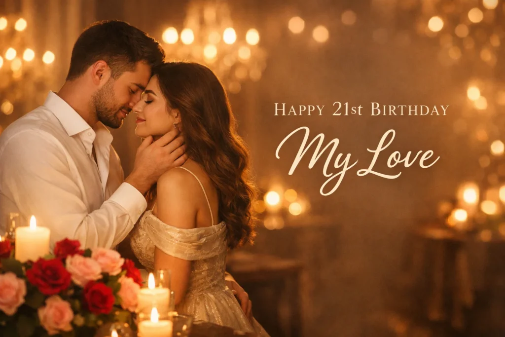 romantic 21th birthday wishes

