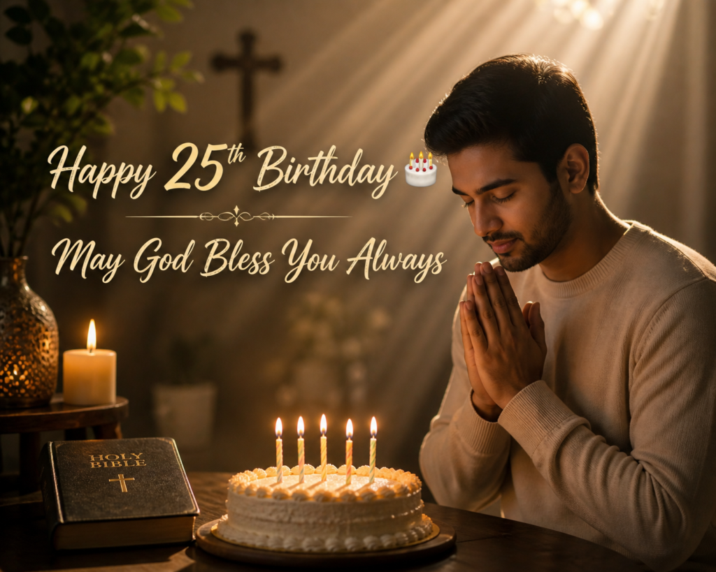 25th birthday wishes for religious