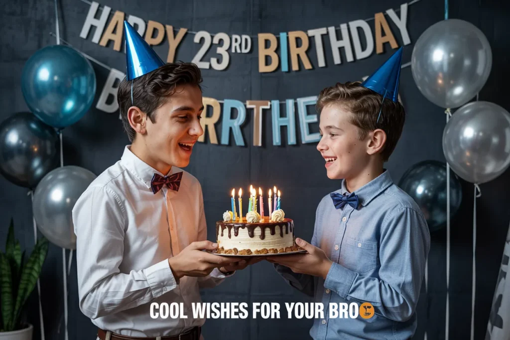 Happy 23rd Birthday Wishes for Brother