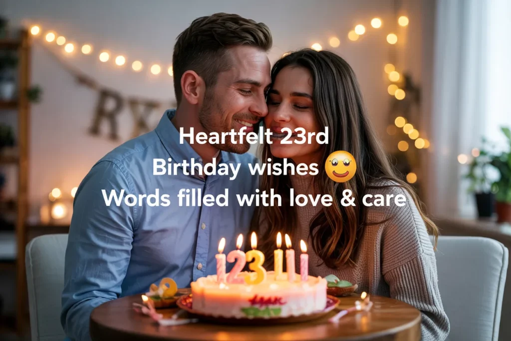 Heartfelt 23rd Birthday Wishes