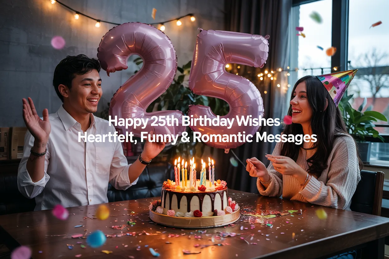 happy 25th birthday wishes