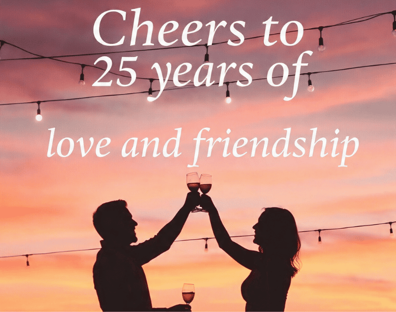 25th Anniversary wishes