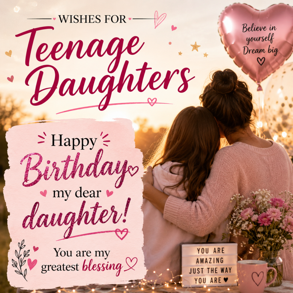 Wishes for Teenage Daughters