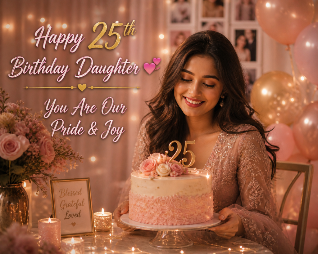25th birthday wishes for daughter
