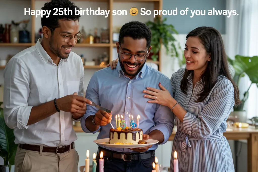 25th birthday wishes for son