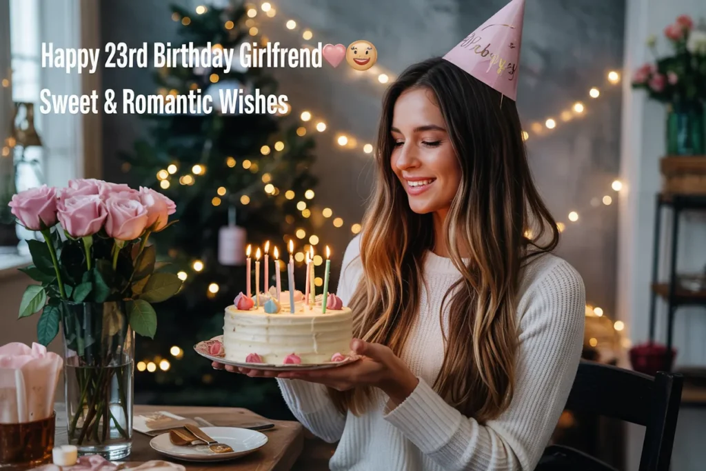 23rd Birthday Wishes for Girlfriend