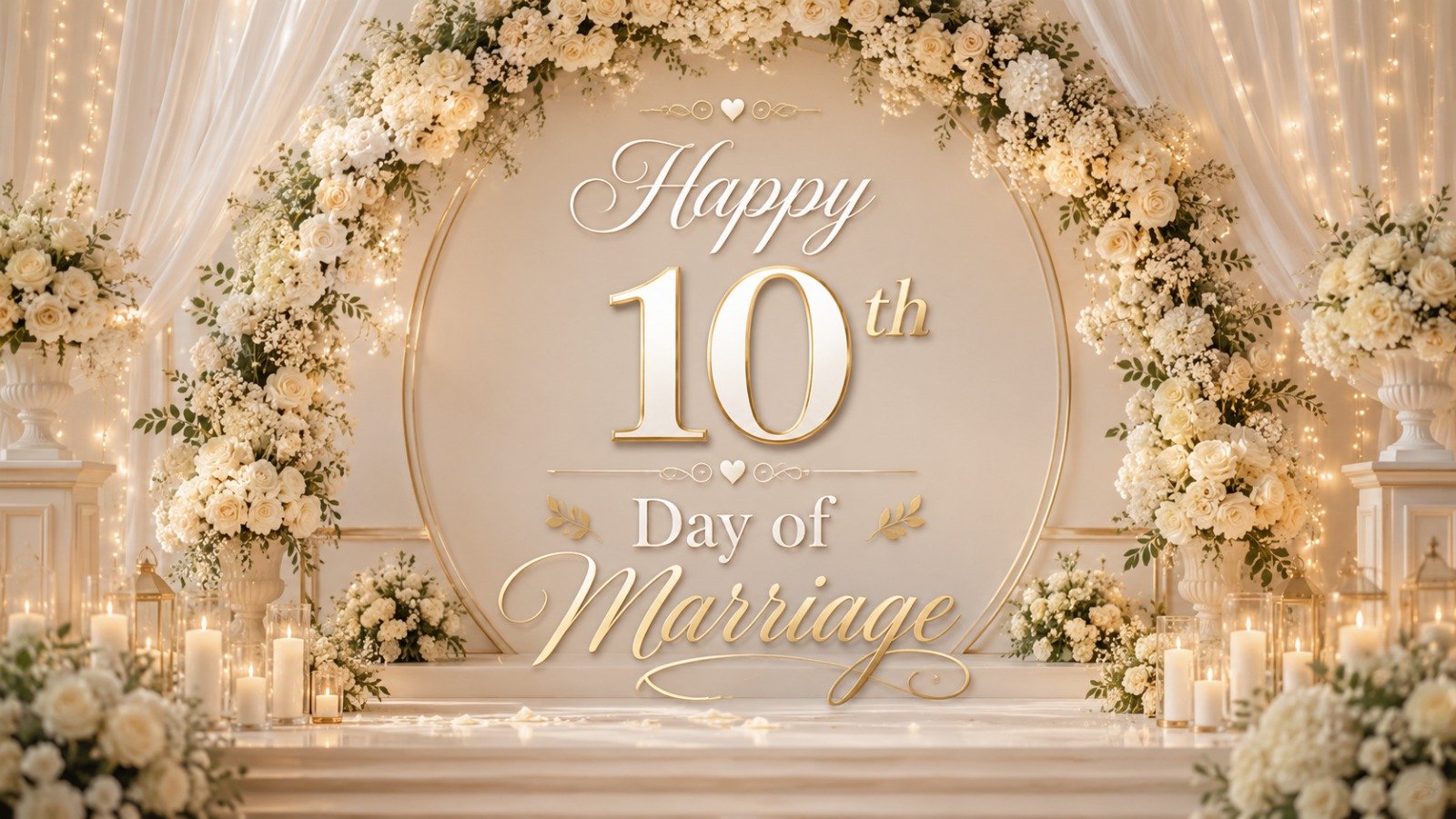 10th day marriage wishes