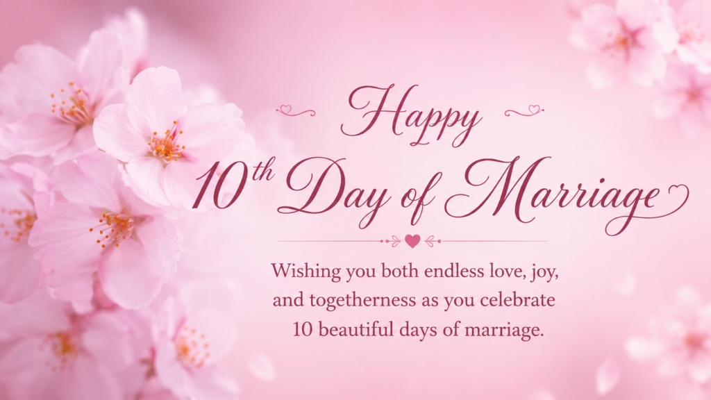 10th day of togetherness