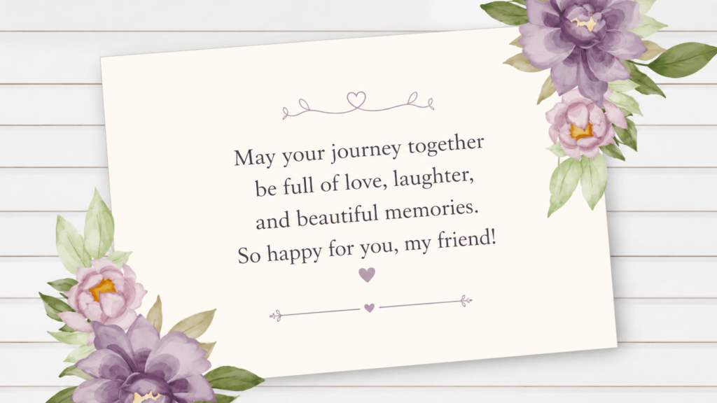 13th Day of Marriage Wish for Friend