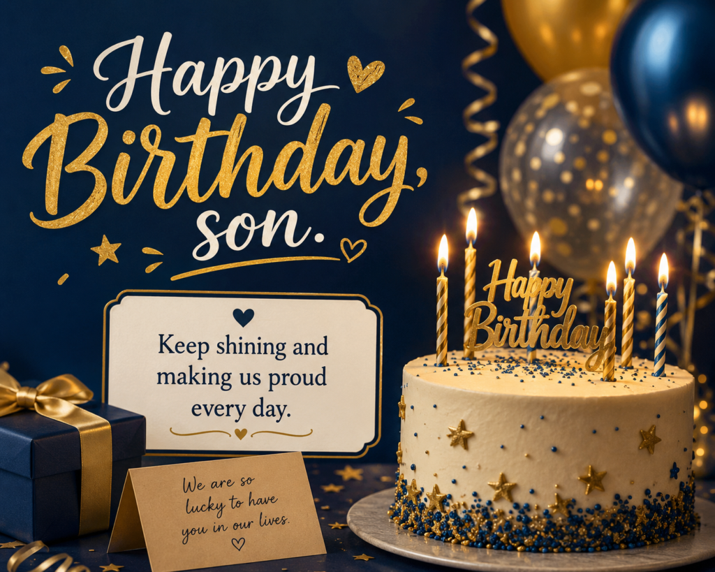 Birthday Wishes for Son