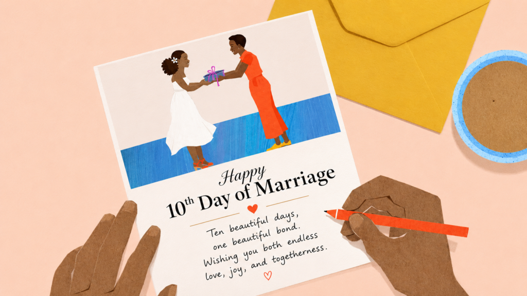 Celebrating love on the 10th day
