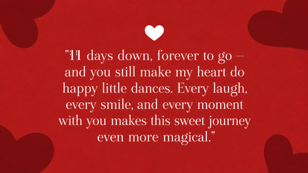 Cute 11th Day Marriage Wish