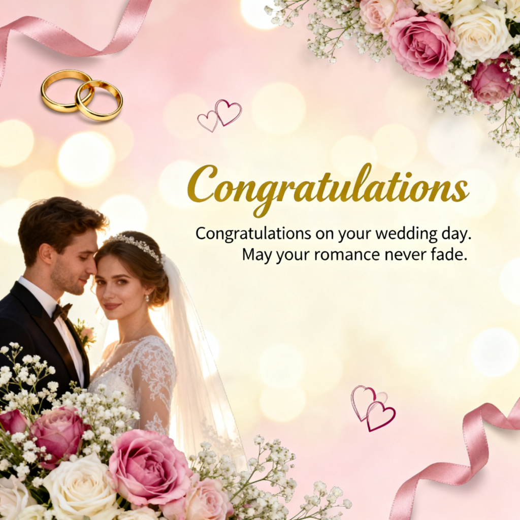 Romantic Marriage Wishes