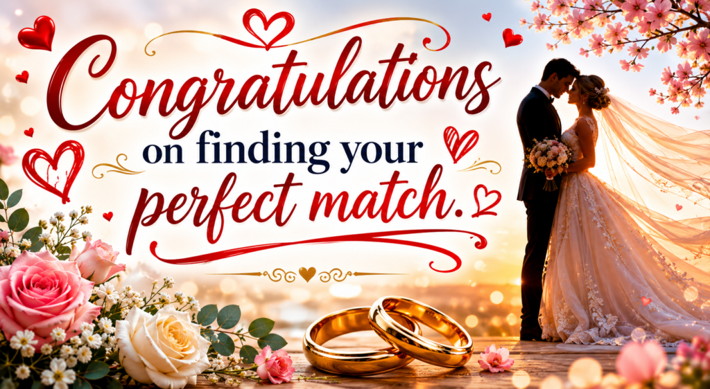 Short Heartfelt Marriage Wishes