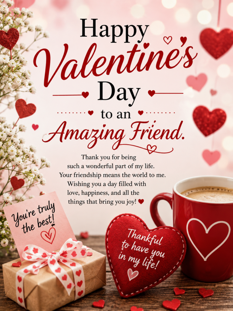 Valentine's Day Wishes for Friends