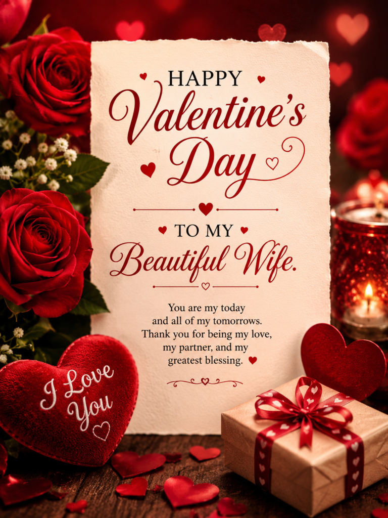 Valentine's Day Wishes for Wife