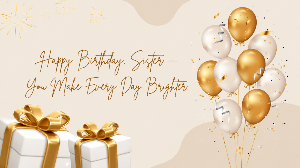 birthday wishes for sister